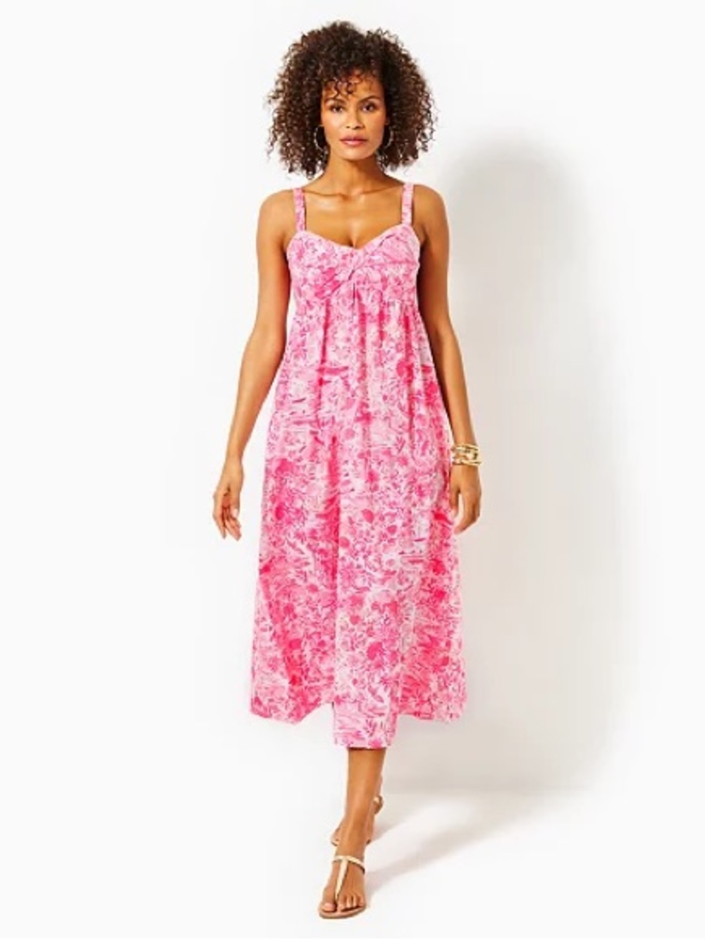 Lilly Pulitzer Azora cotton midi dress- NWT